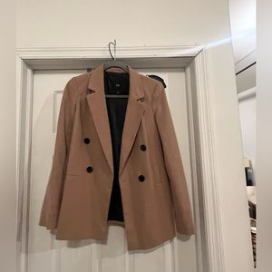 Tan Blazer River Island